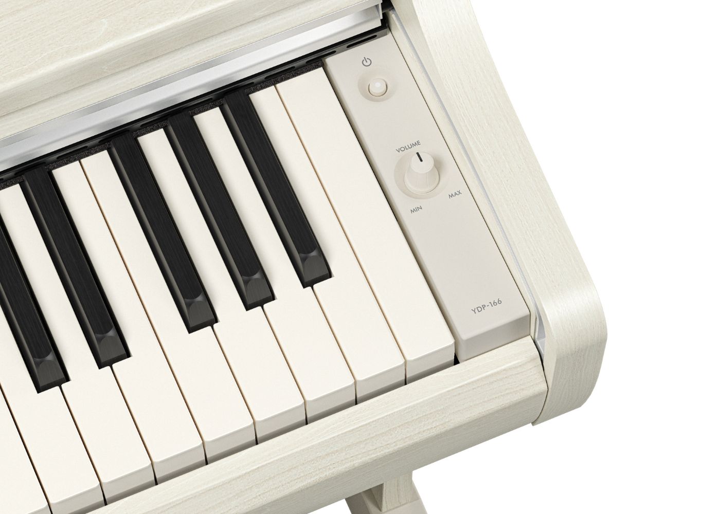 Yamaha YDP-166 | Arius Digital Piano | 88 Keys | White Birch | Waltons Music Yamaha YDPS36 Standard Bundle | Piano Stool and Headphones | White Birch