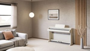 Yamaha YDP-166 | Arius Digital Piano | 88 Keys | White Birch | Waltons Music Yamaha YDP-166 | Arius Digital Piano | 88 Keys | White Birch