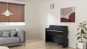 Yamaha YDP-S56 | Lifestyle Piano | 88 Keys | Flip Top | Black | Waltons Music Yamaha YDP-S56 | Lifestyle Piano | 88 Keys | Flip Top | Black