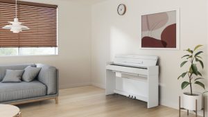 Yamaha YDP-S56 | Lifestyle Piano | 88 Keys | Flip Top | White | Waltons Music Yamaha YDP-S56 | Lifestyle Piano | 88 Keys | Flip Top | White