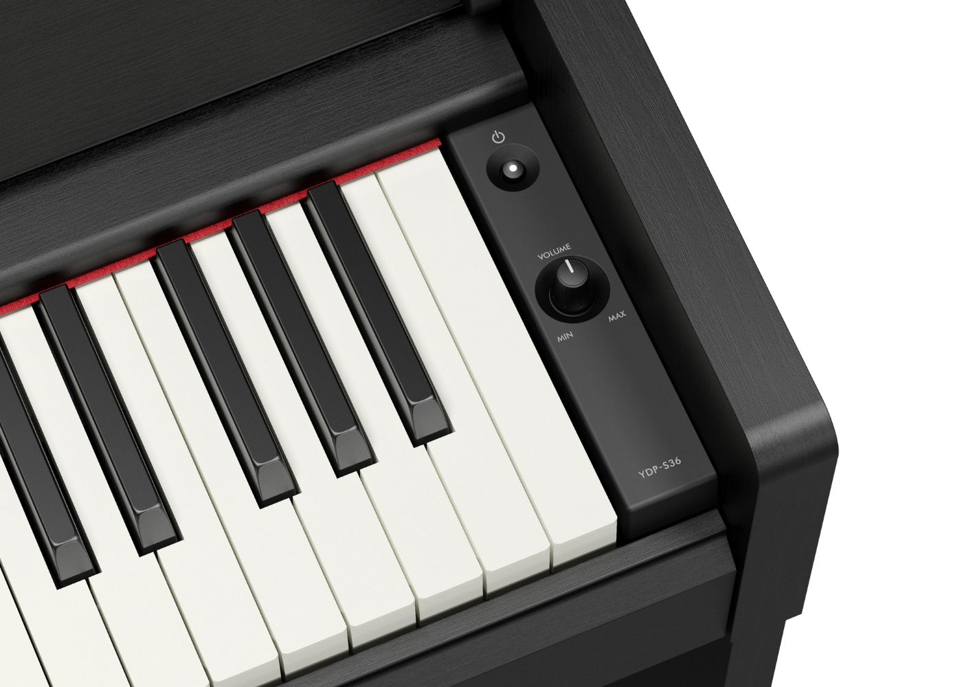 Yamaha YDP-S36 | Lifestyle Piano | 88 Keys | Flip Top | Black | Waltons Music Yamaha YDPS36 Standard Bundle | Piano Stool and Headphones | White