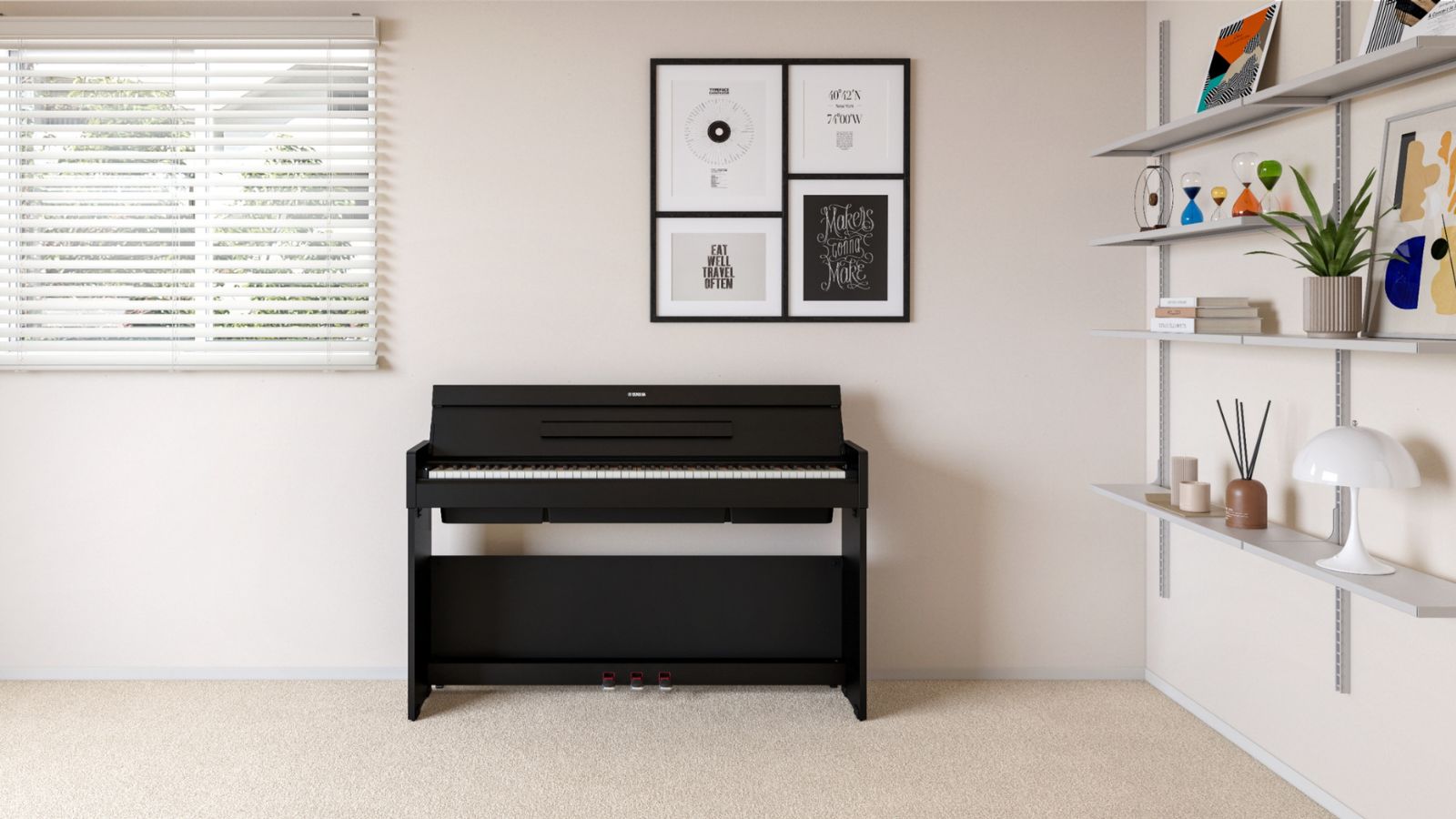Yamaha YDP-S36 | Lifestyle Piano | 88 Keys | Flip Top | Black | Waltons Music Yamaha YDP-S36 | Lifestyle Piano | 88 Keys | Flip Top | Black - Image 7