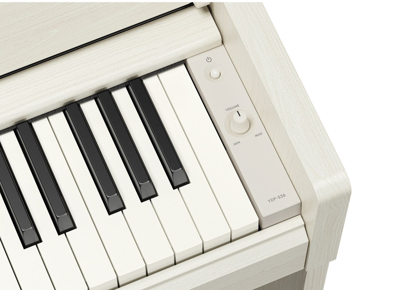 Yamaha YDP-S36 | Lifestyle Piano | 88 Keys | Flip Top | White Birch | Waltons Music Yamaha YDP-S36 | Lifestyle Piano | 88 Keys | Flip Top | White Birch - Image 5