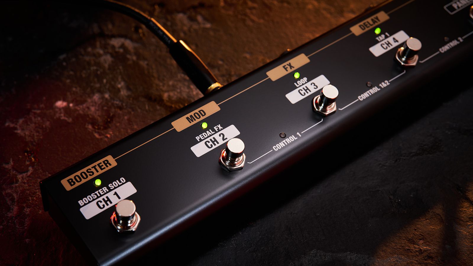 BOSS GA-FC-EX | Expanded foot Control for Select BOSS Amplifiers | Waltons Music BOSS GA-FC-EX | Expanded foot Control for Select BOSS Amplifiers