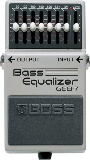 Boss GEB-7 | 7-Band Bass Graphic Equalizer