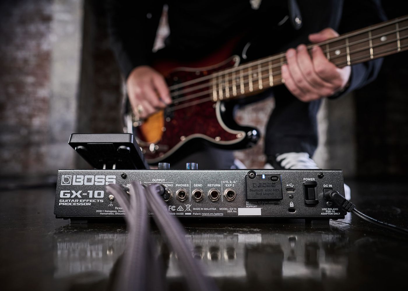 BOSS GX-10 | Guitar Multi-Effects Processor | Compact Pro effects unit | Waltons Music BOSS GX-10 | Guitar Multi-Effects Processor | Compact Pro effects unit