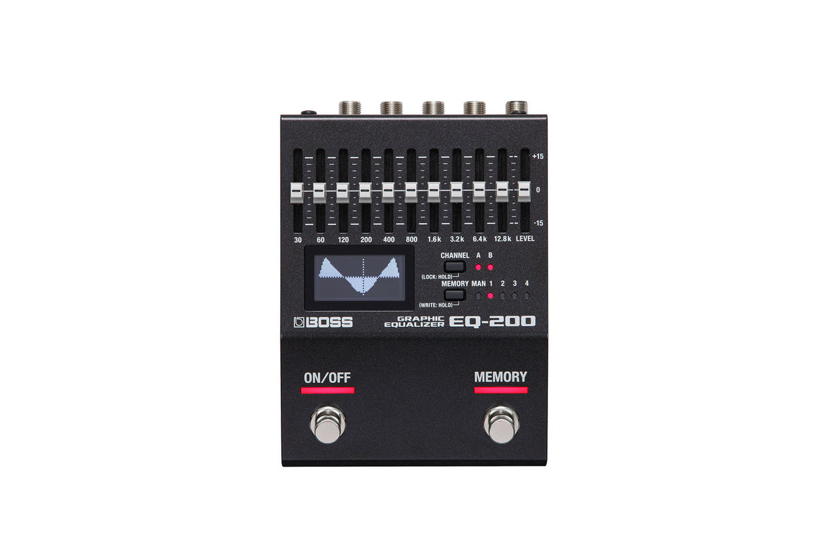 Boss EQ200 | Digital Eq Pedal | Waltons Music Boss EQ200 | Digital Eq Pedal