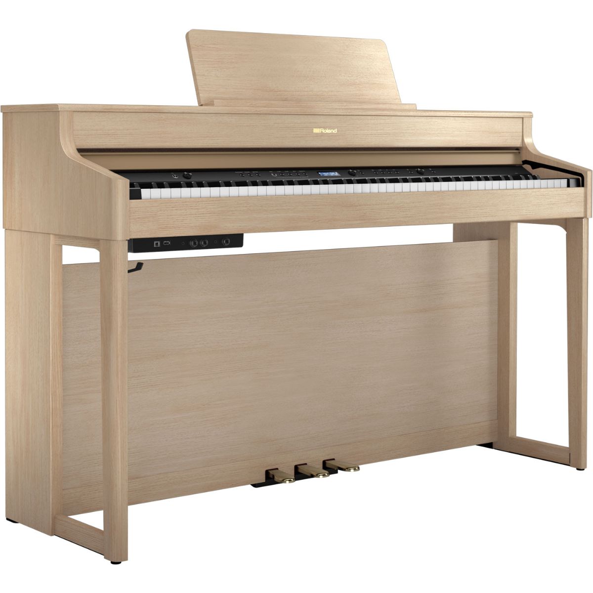 Roland HP702 Digital Piano | Bluetooth enabled |Light Oak | Waltons Music Roland HP702 Digital Piano | Bluetooth enabled |Light Oak