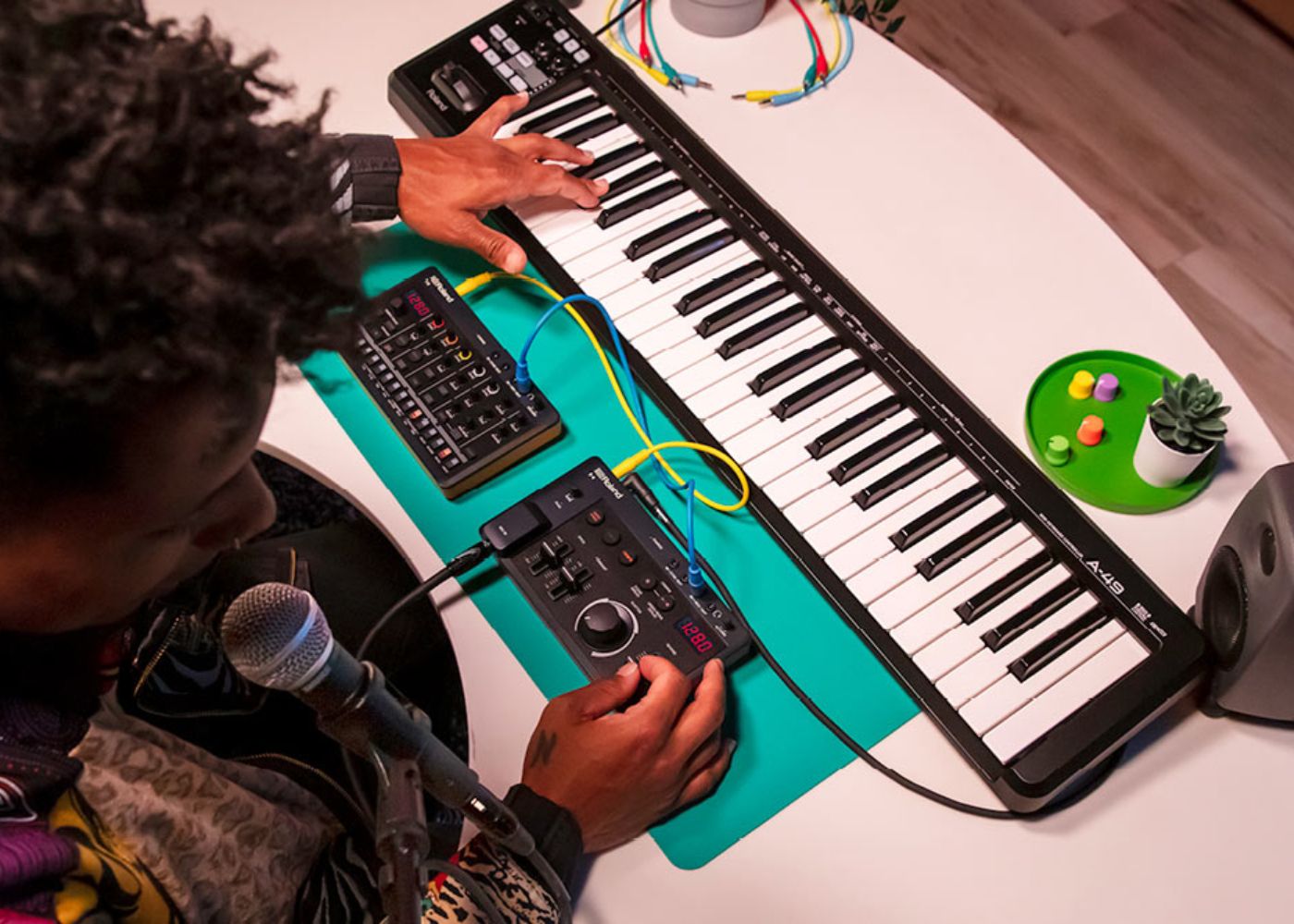 Roland E4 AIRA | Voice Tweaker |harmonizes, auto-pitches, vocodes, loops | Waltons Music Roland E4 AIRA | Voice Tweaker |harmonizes, auto-pitches, vocodes, loops
