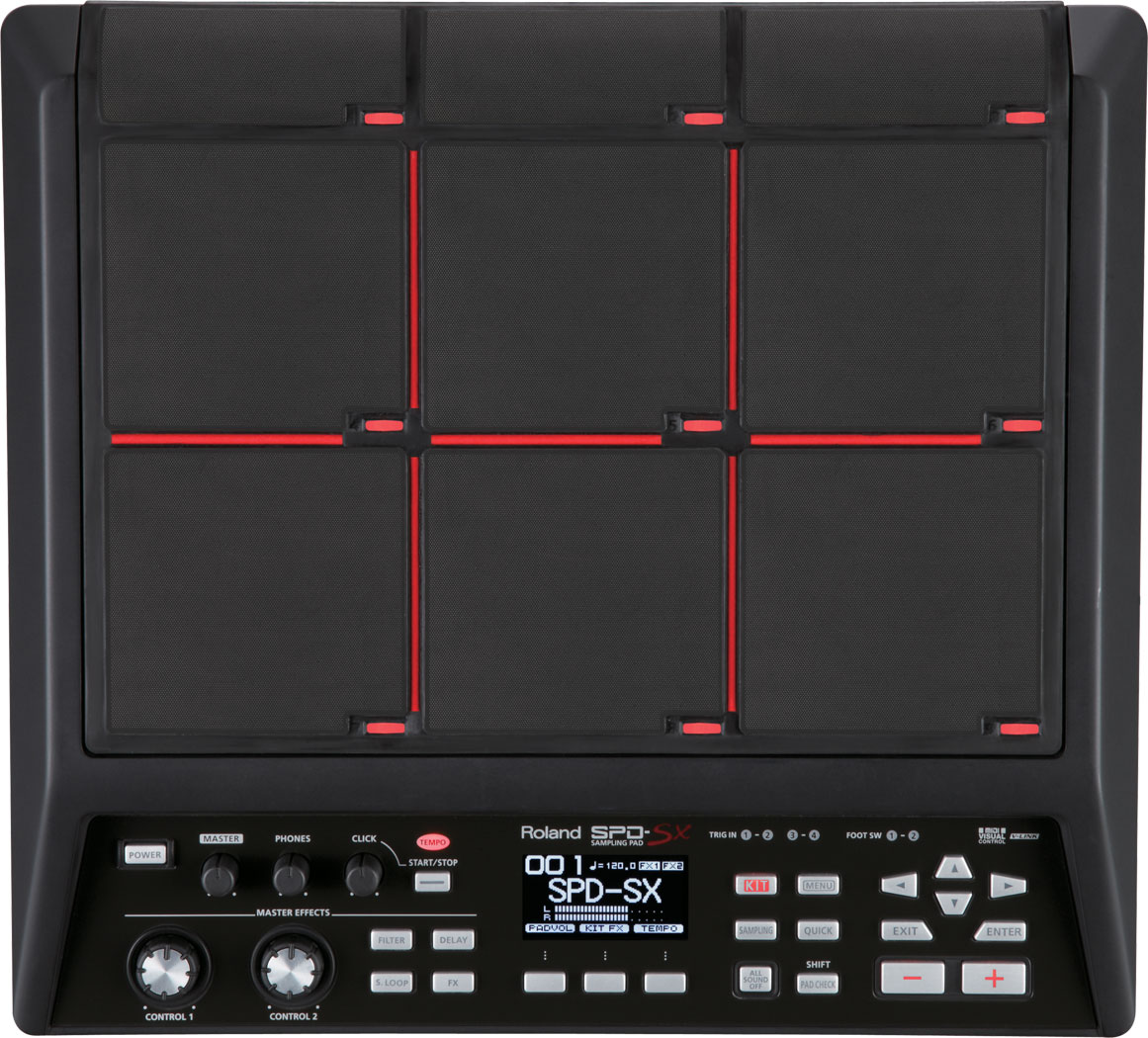 Roland SPD-SX Sampling Pad | Waltons Music Roland SPD-SX Sampling Pad