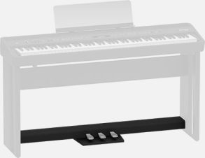 Roland KDP90-BK Three Pedal Board for Roland FP60X and FP90X Black