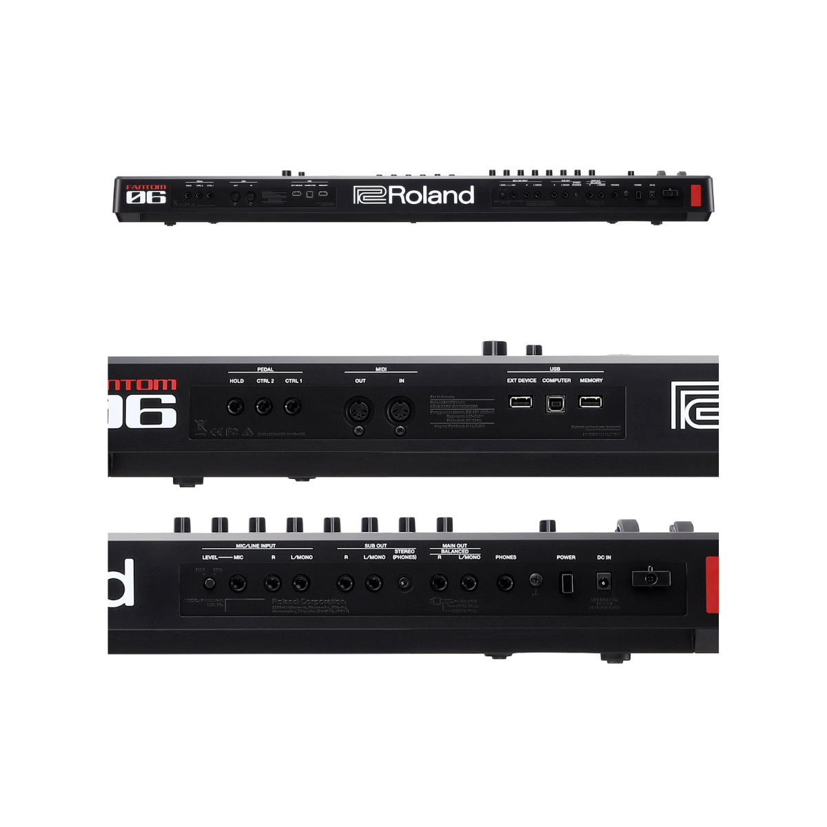 Roland Fantom-06 | 61 notes Synth Keyboard | Vast Sound Library | Waltons Music Roland Fantom-06 | 61 notes Synth Keyboard | Vast Sound Library