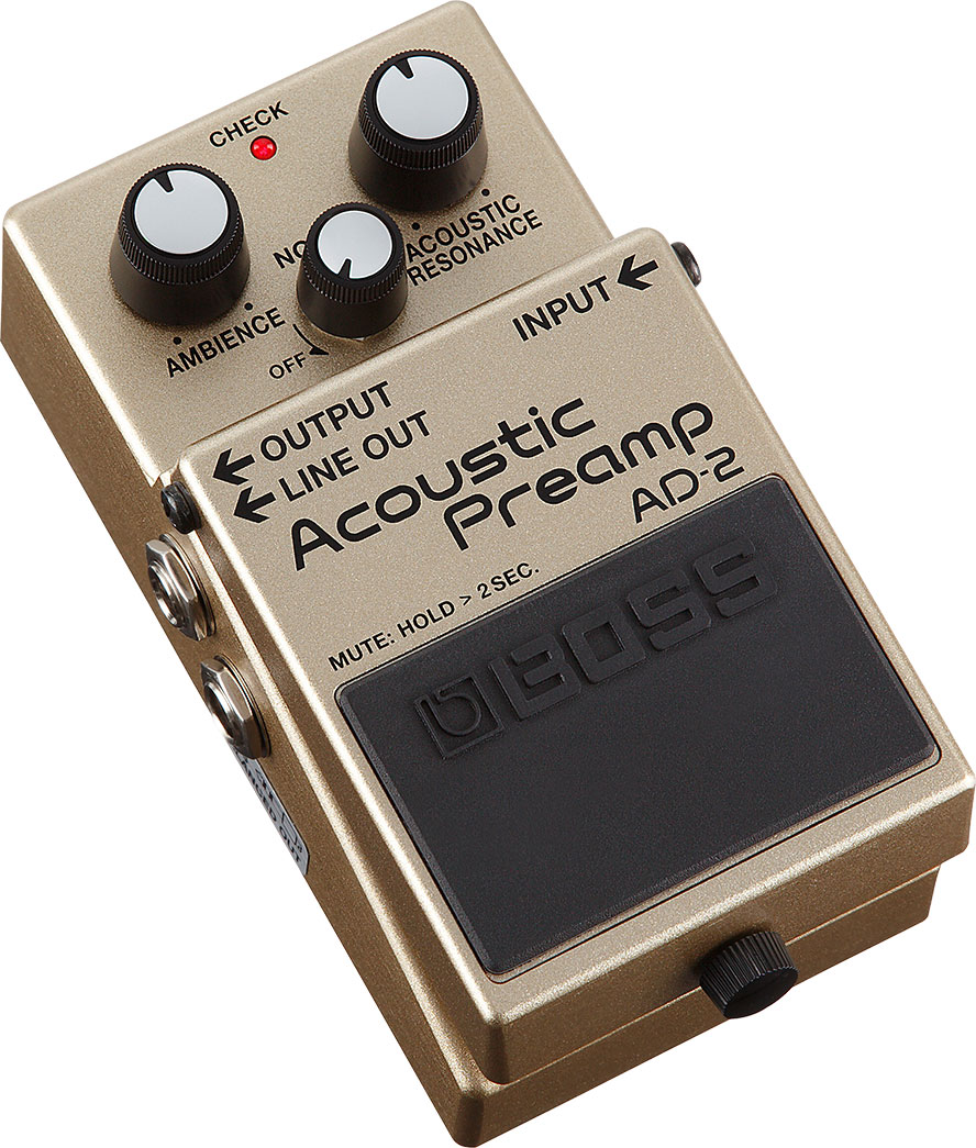 Boss AD2 | Acoustic Preamp | Waltons Music Boss AD2 | Acoustic Preamp