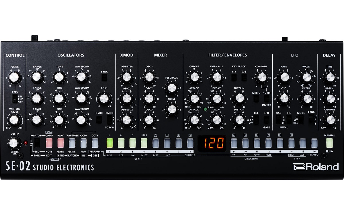 Roland SE02 Vintage Synth Module | Waltons Music Roland SE02 Vintage Synth Module
