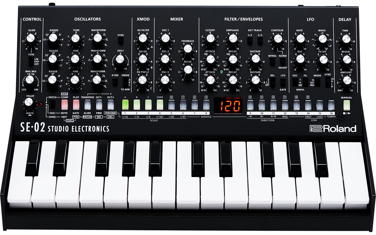 Roland SE02 Vintage Synth Module | Waltons Music Roland SE02 Vintage Synth Module