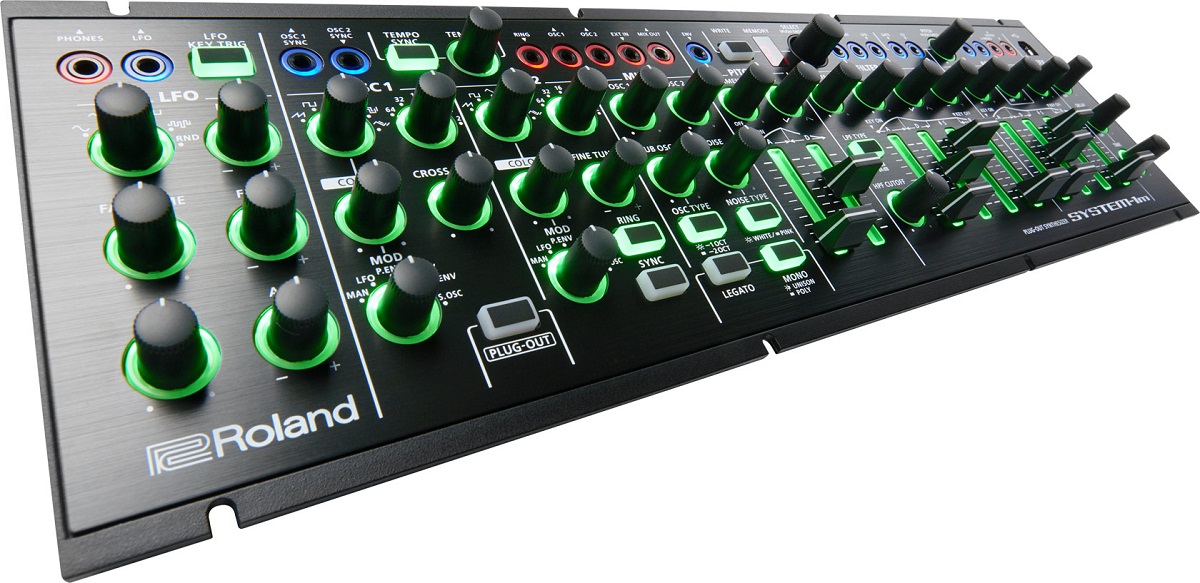 Roland System 1M Semi Modular Plug Out Synth | Waltons Music Roland System 1M Semi Modular Plug Out Synth